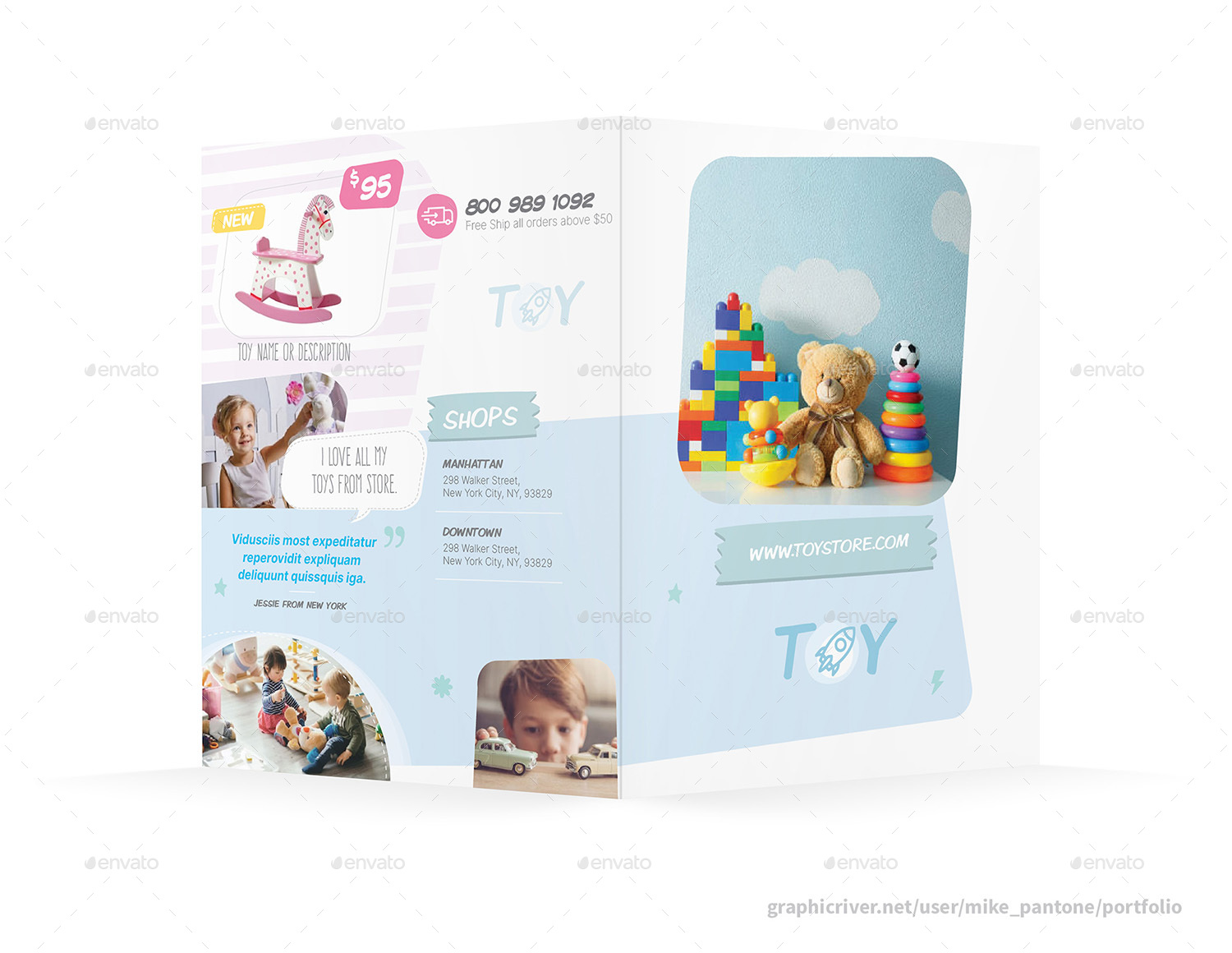 Toys Store Print Bundle 2, Print Templates GraphicRiver